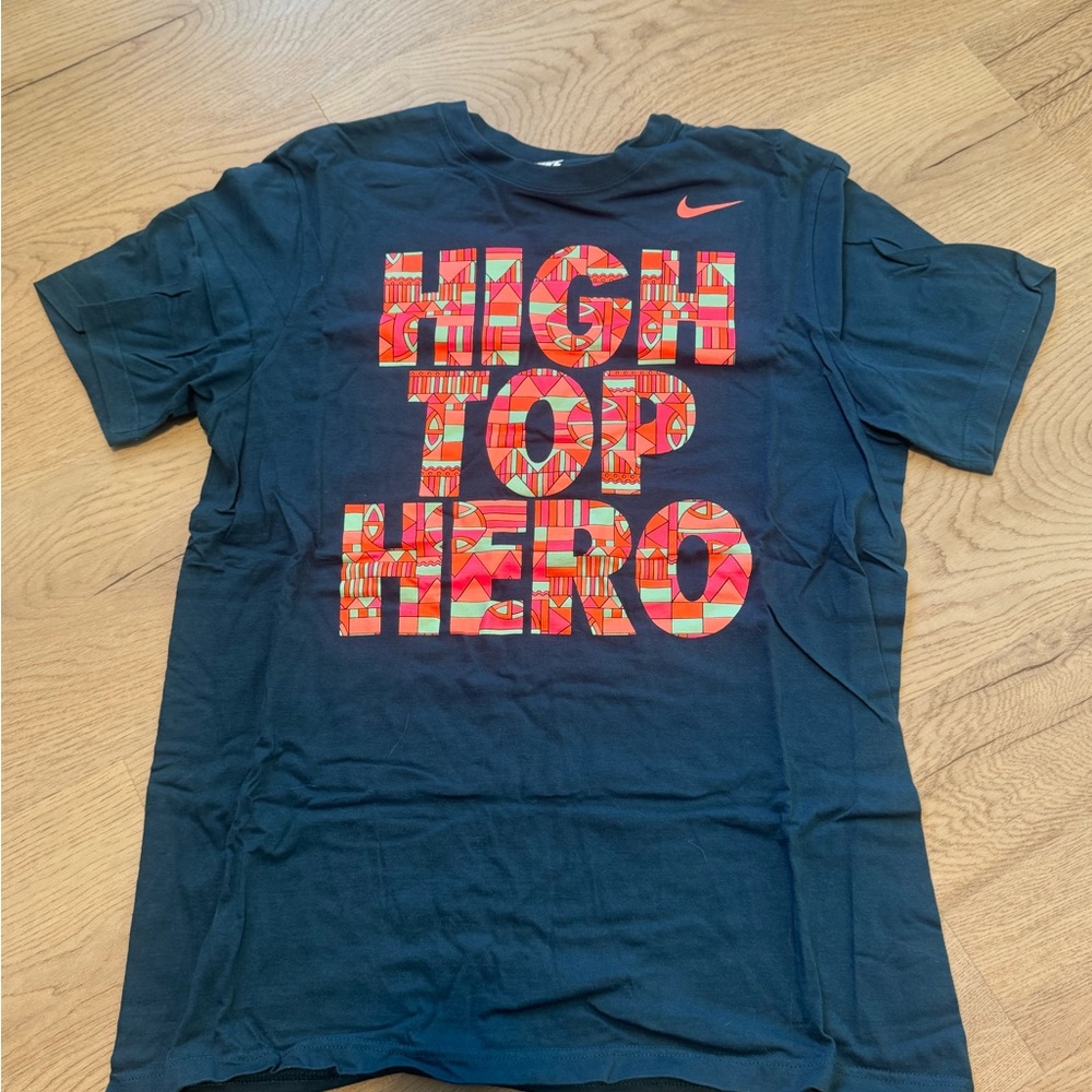 Nike Men’s High Top Hero T-Shirt - Black and Red